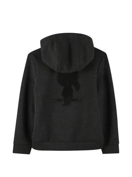Bluza z kapturem dziecięca Karl Lagerfeld szara