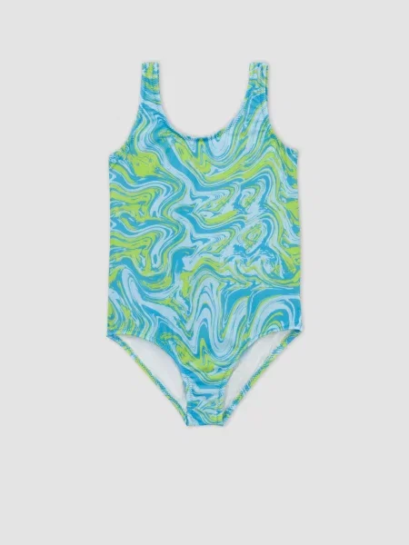 Дитячий Купальник DeFacto синьо-жовтий жовтий