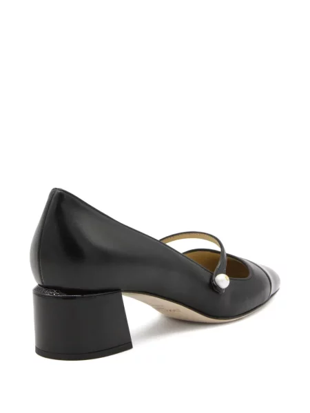 Pantofi cu toc Jimmy Choo cu perle negru