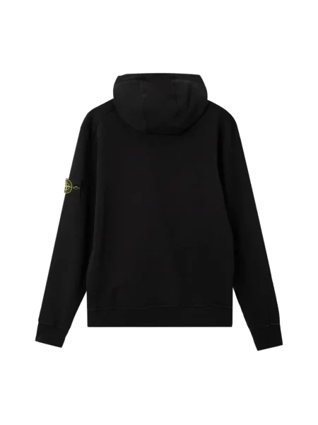 Bluza z kapturem Stone Island z kapturem z kamieniami czarna