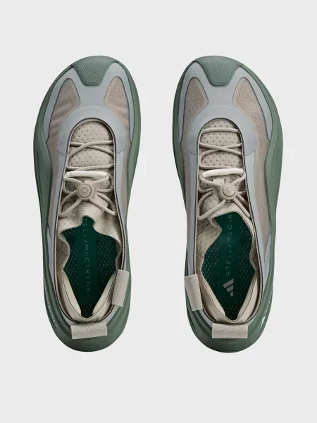 Кроссовки для бега Adidas для бега зеленые