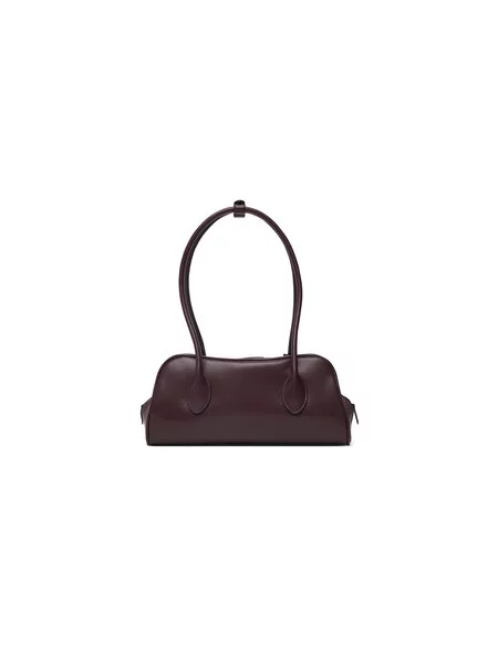 Calvin Klein Táska Emblem Trio Shoulder Bag Bordó barna