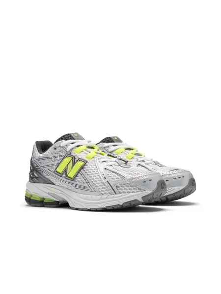 New balance Nízke tenisky sivá / neónovo zelená / biela čierna