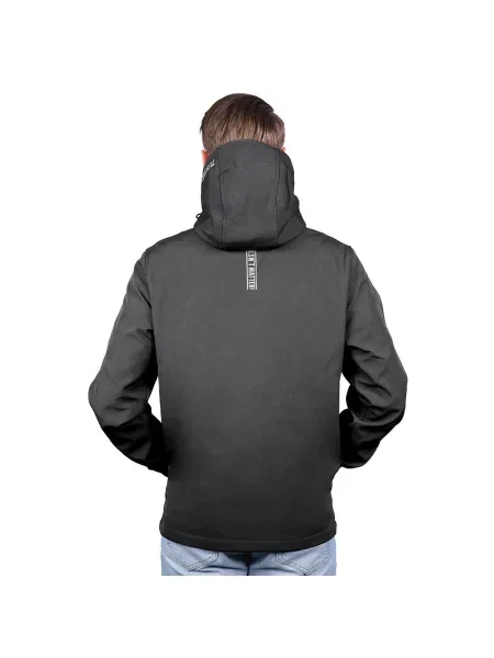 Kurtka softshell Pros Sport SOFTGRIT czarna