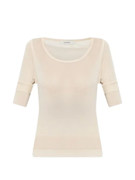 Scurt top Lemaire tricotate
