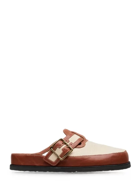 Sandale Birkenstock din canvas