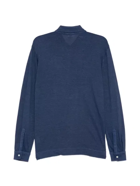 Tricou polo Massimo Alba lung alb