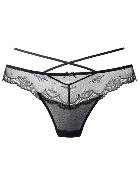 LASCANA Tanga negru