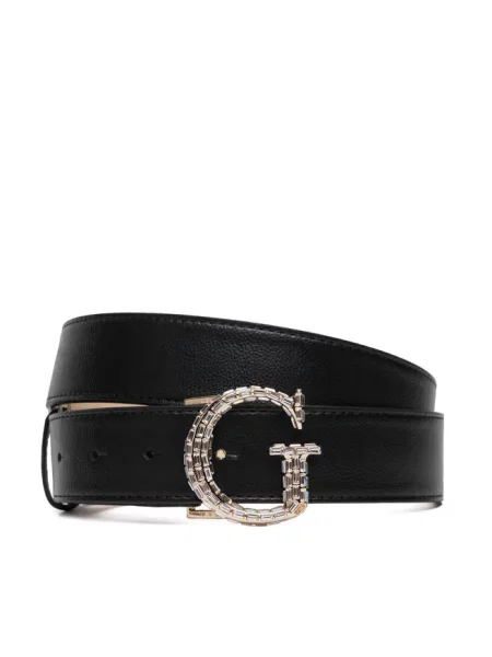 Pasek Guess czarny