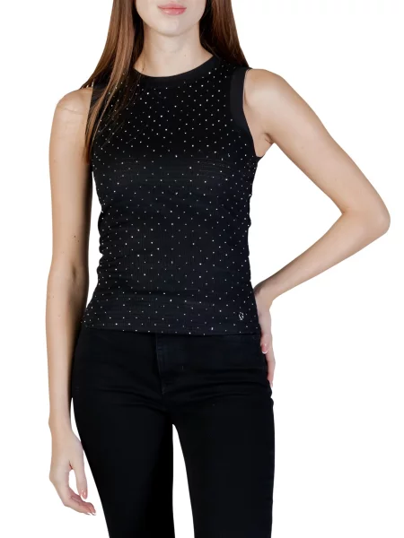Gulerat top Guess negru