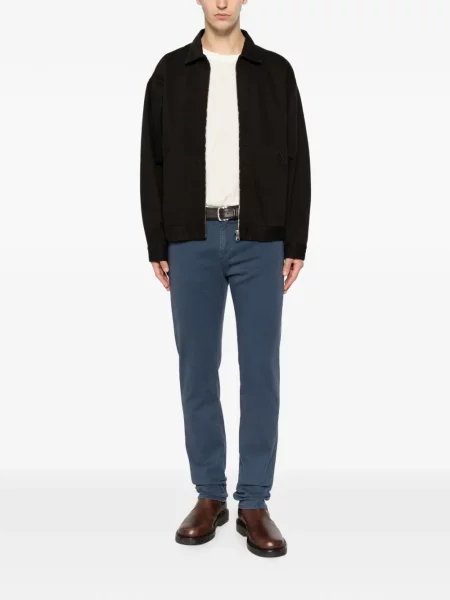 Pantaloni Frame cu 5 buzunare albastru