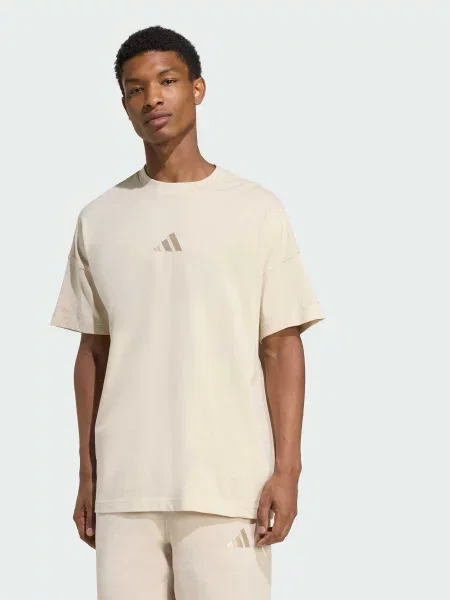 Футболка Adidas бежевая