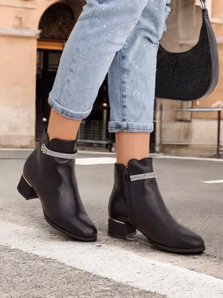 Botine Resti negru