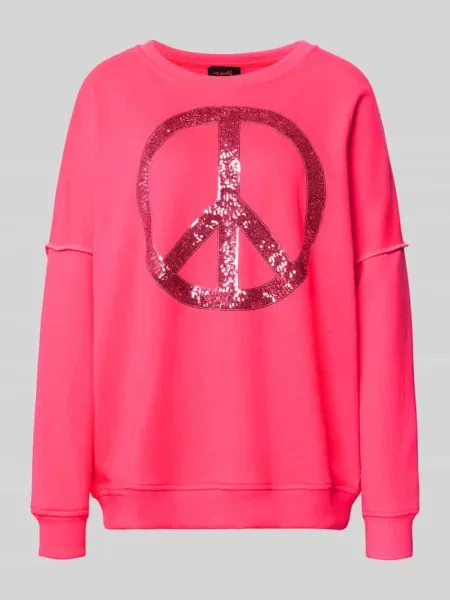 Bluza o kroju oversized z mieszanki bawełny Miss Goodlife