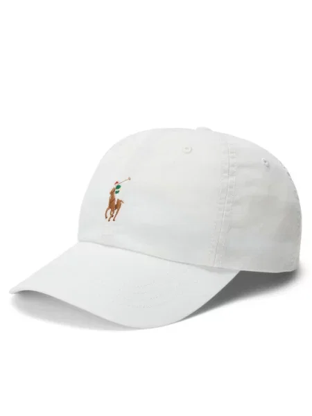 Kapa s šiltom Polo Ralph Lauren bela