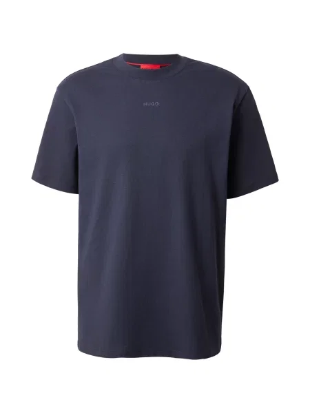 HUGO Tricou Dapolino bleumarin