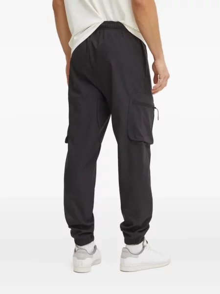 Sneakerși Adidas Terrex cu dungi alergare de lână negru