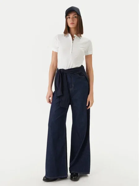 Barbour Tricou polo Malvern alb