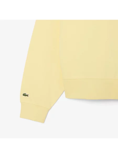 Lacoste толстовка Oversized Fit жовта