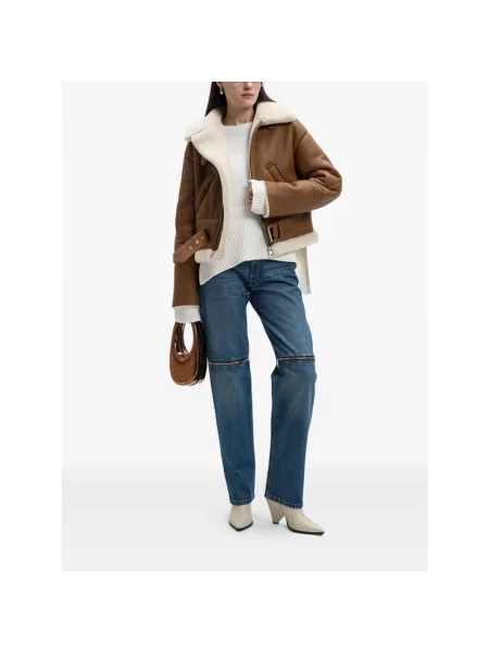 Sweter Dondup wełniany beżowy