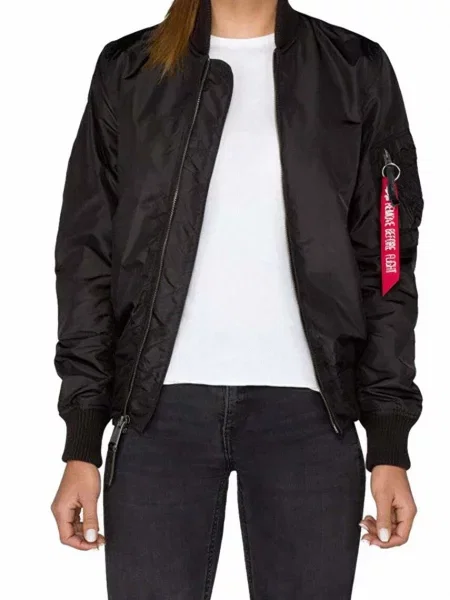 Alpha Industries kurtka bomber Kurtka Alpha Industries TT 03 czarny przejściowa