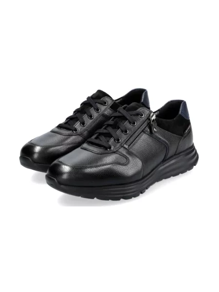 Sneakersy Mephisto skórzane czarne