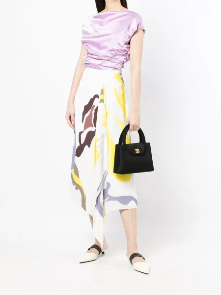 Top Chanel Pre-owned černý