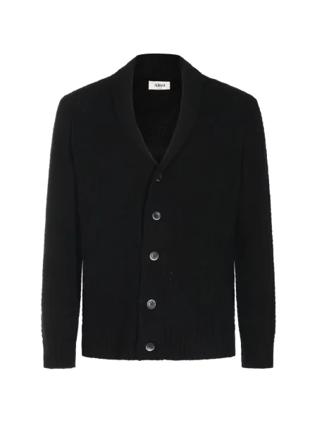 Gulerat cardigan Altea tricotate negru
