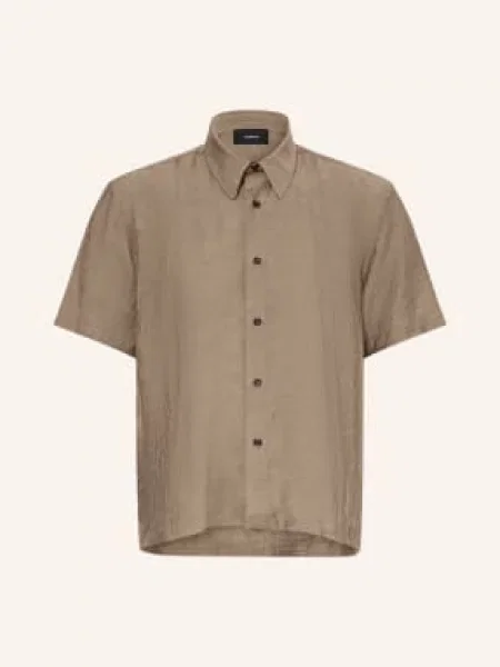 I'm Brian Koszula Z Krótkim Rękawem O Kroju Comfort Fit beige beżowa