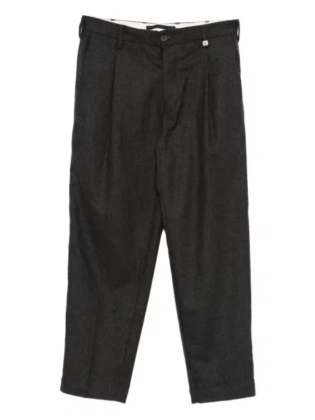 Pantaloni Myths plisate negru