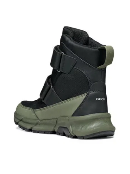 Geox Auliniai batai J Flexyper Plus Boy B Abx M Tamsiai žalia
