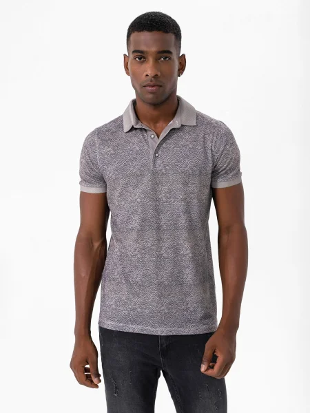 Moxx Paris Tricou maro / negru alb