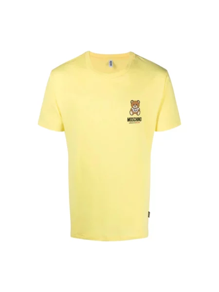 Koszulka Moschino typu teddy żółta