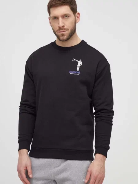 Суитчър Hummel с принт черно