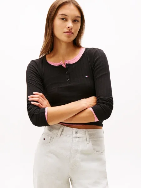 Tommy Jeans Tricou negru