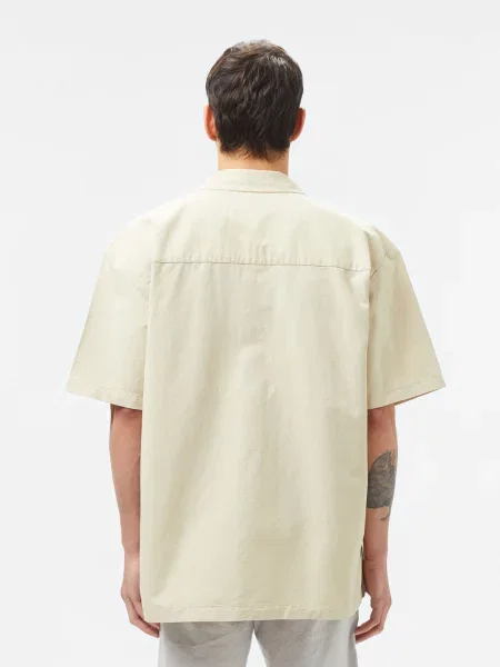 Рубашка Lacoste бежевая