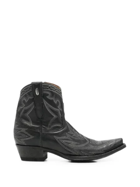 Botine Mexicana din piele negru