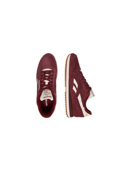 Sneakersy Reebok EO-CLASSIC LEATHER RIPPLE Bordó