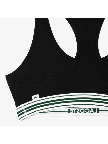 Бюстгальтер Lacoste черный
