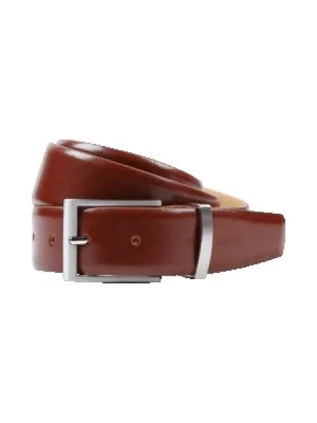 Skórzany z metalową szlufką Pierre Cardin