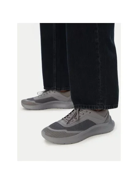 Sneakers Calvin Klein Light Eva Run Lace Sock Mm închis gri