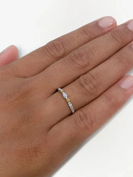 Žiedas Hyt Jewelry balta