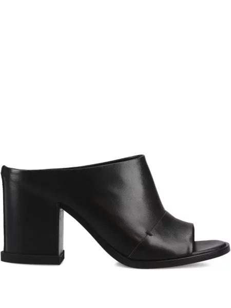 Papuci tip mules Premiata din piele negru