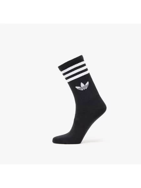 Csíkos zokni Adidas Originals fekete