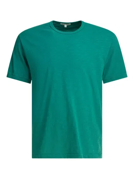 Tricou Alex Mill cu decolteu rotund verde