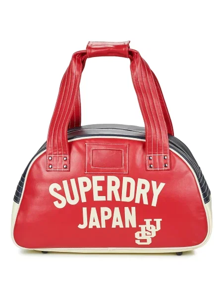Retro torba Superdry rdeča
