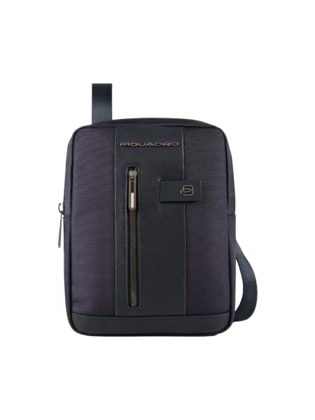 Torba Piquadro skórzana niebieska