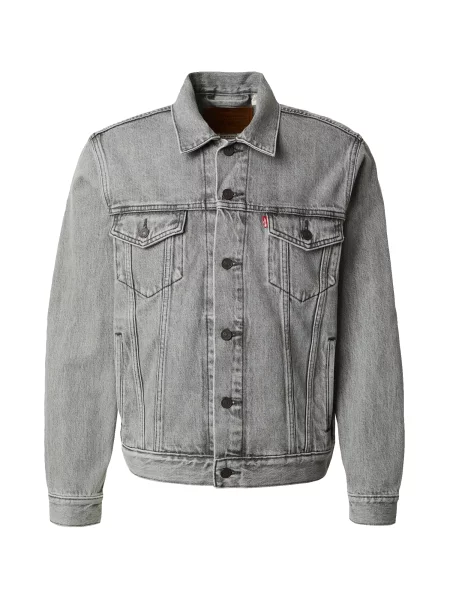 LEVI'S ® Přechodná bunda Trucker Jacket džínová šedá