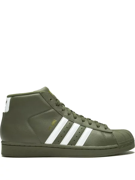 Sneakerși Adidas Pro model verde