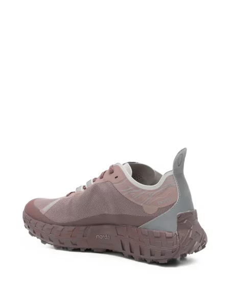 Fűzős csipkés sneaker Norda lila